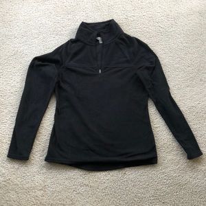 Natural Reflections quarter zip fleece sweatshirt